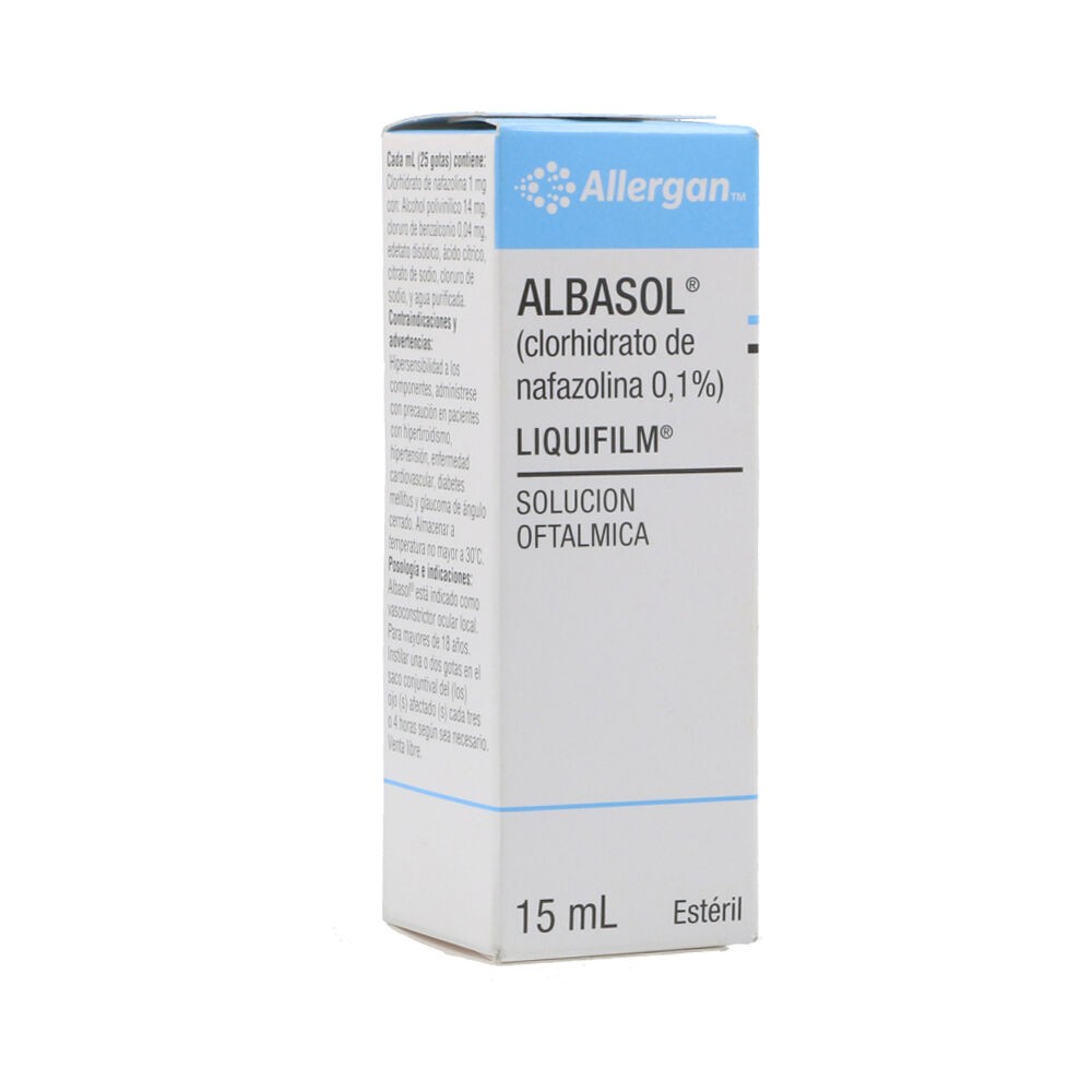 ALBASOL SOL GOTAS OFTX 15 ML