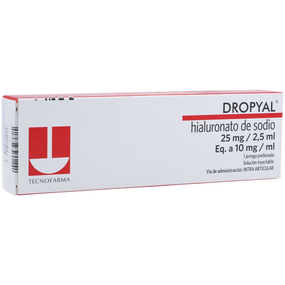 DROPYAL  25 MG / 2.5 ML X 1 JERINGA PRELLENADA