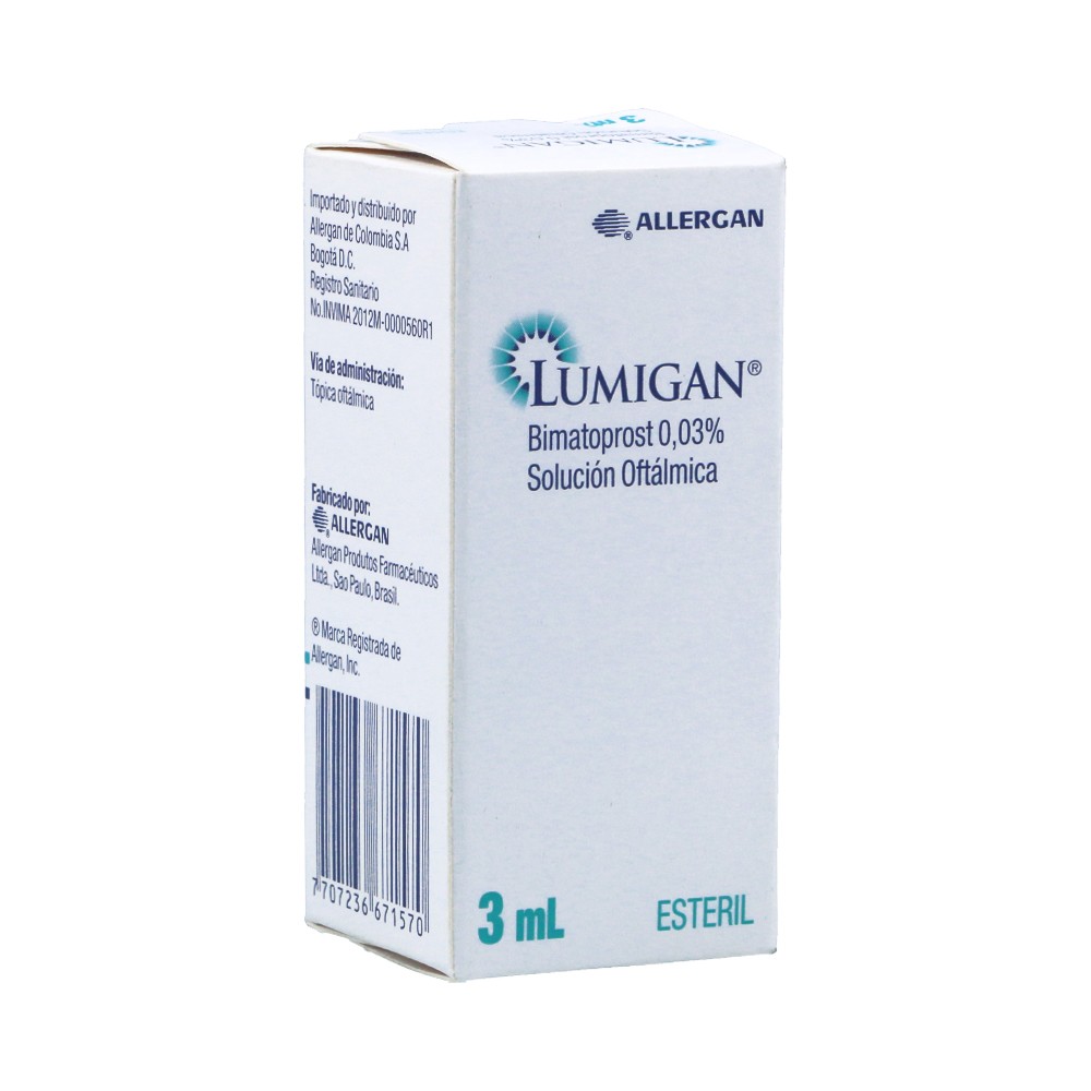 LUMIGAN SOL 03% OFTX 3 ML (REGULADO)