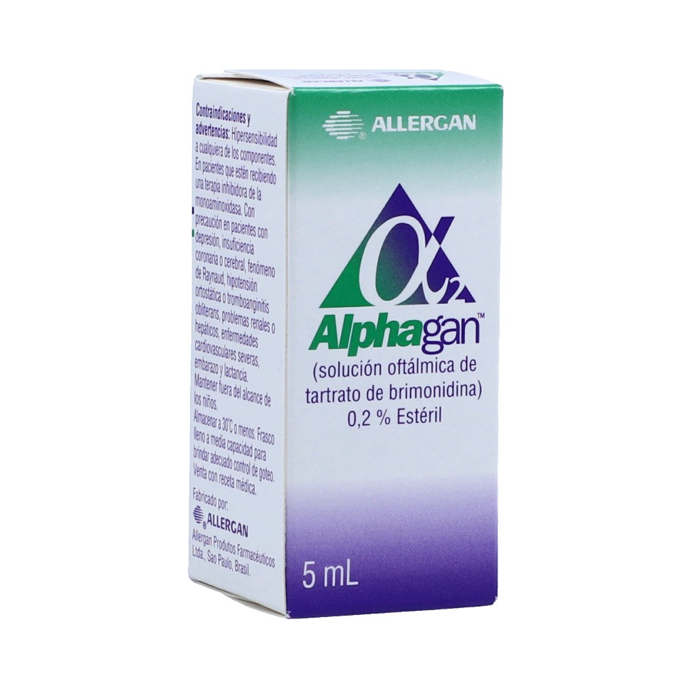 ALPHAGAN 0.2% OFTX 5 ML  (REGULADO)