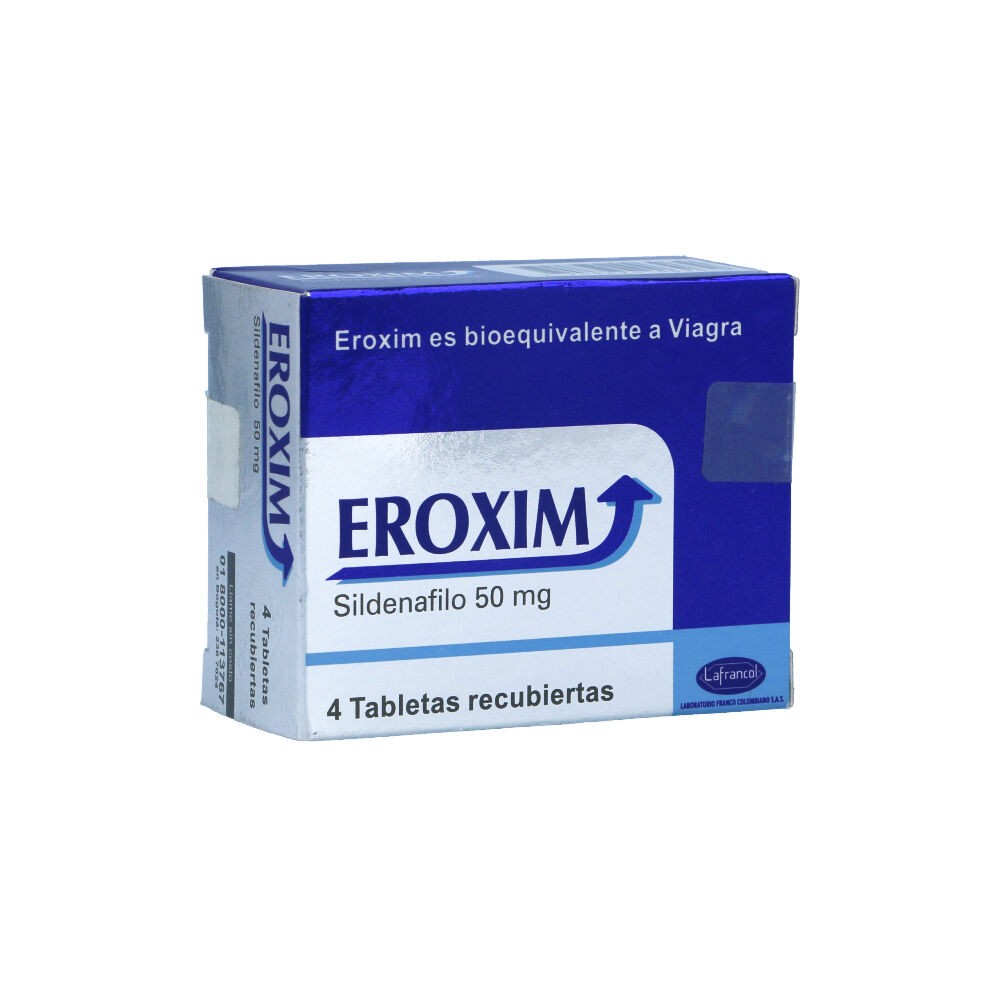 EROXIM 50 MG X 4 TAB C/U