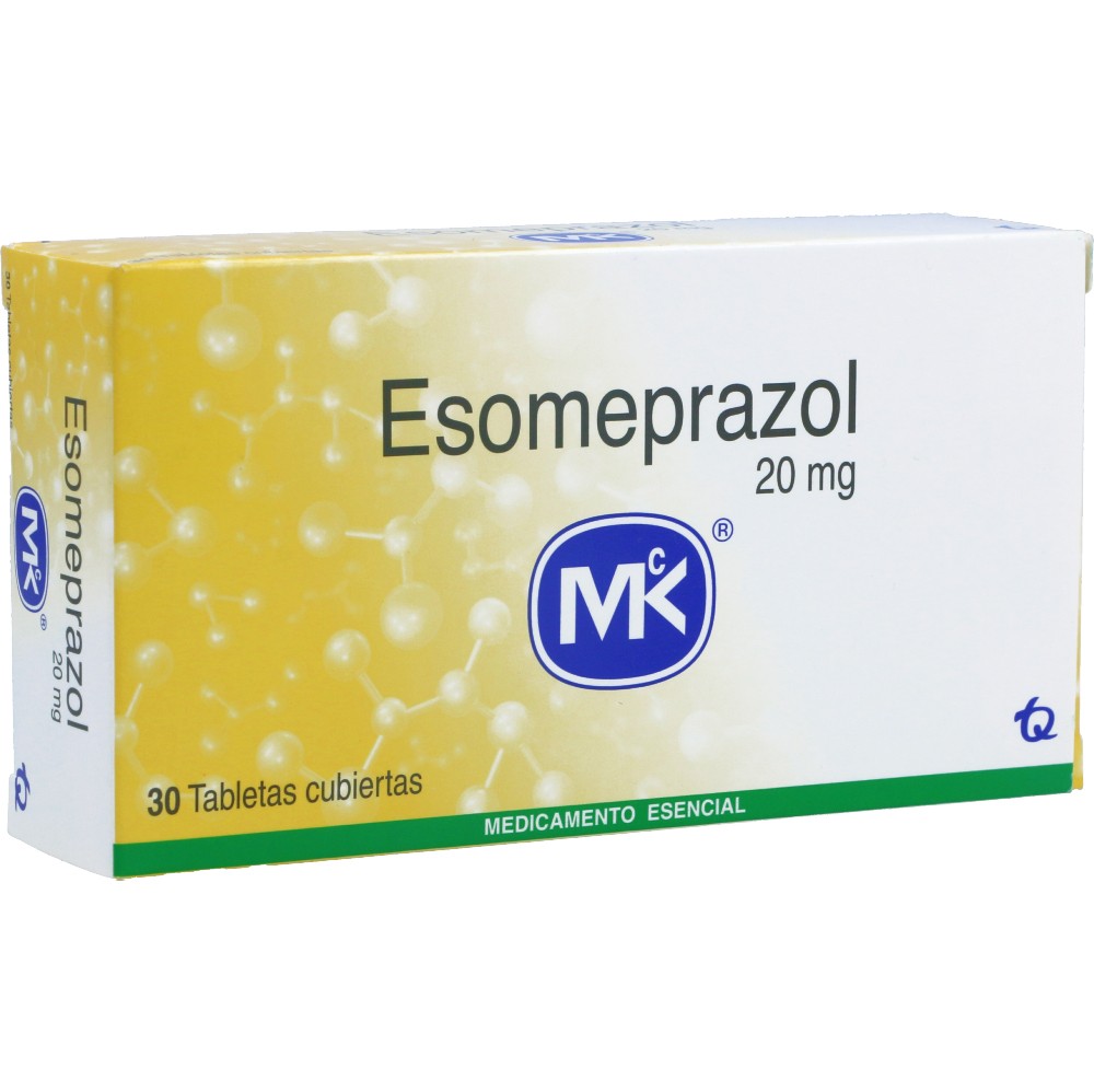 ESOMEPRAZOL 20 MG X 30 TBL CUB SOB 10