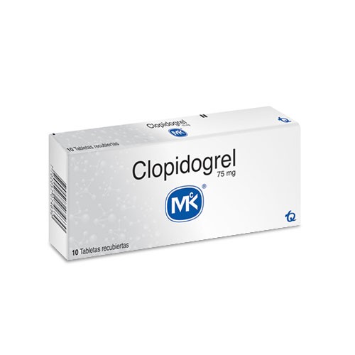 CLOPIDOGREL 75 MG X 10 TAB MK (REGULADO)