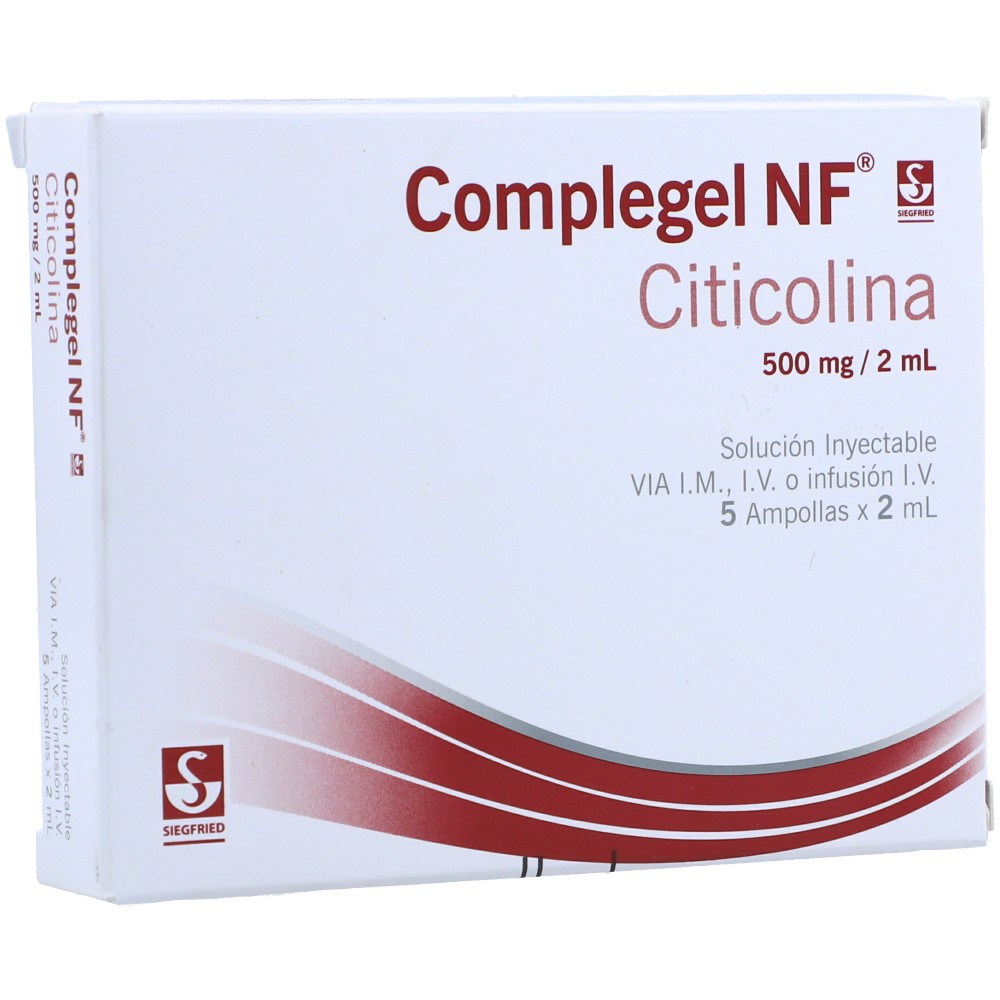 COMPLEGEL NF 500 MG X 2 ML X  5 AMP C/U