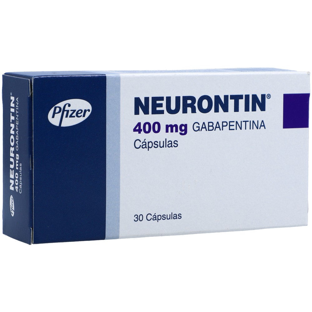 NEURONTIN 400 MG  X 30 CAPS REGULADO