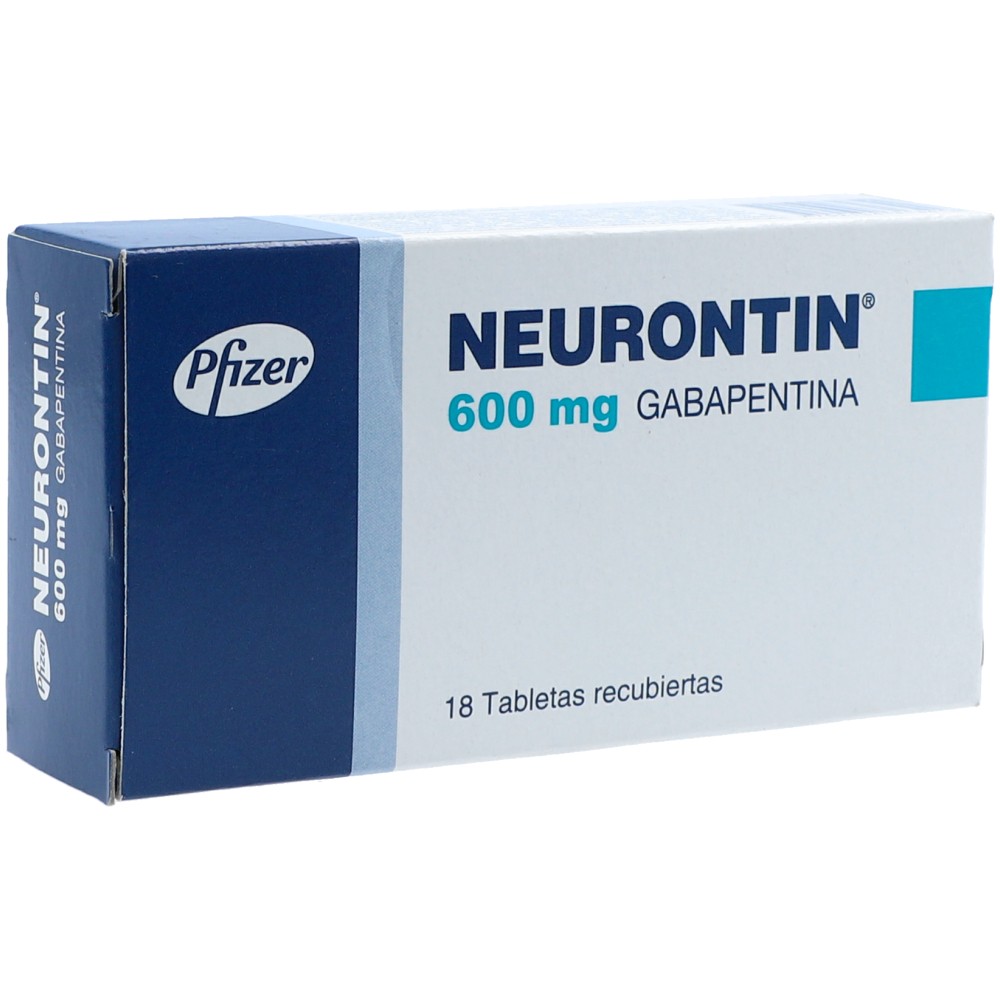 NEURONTIN 600 MG X 18 TAB REGULADO