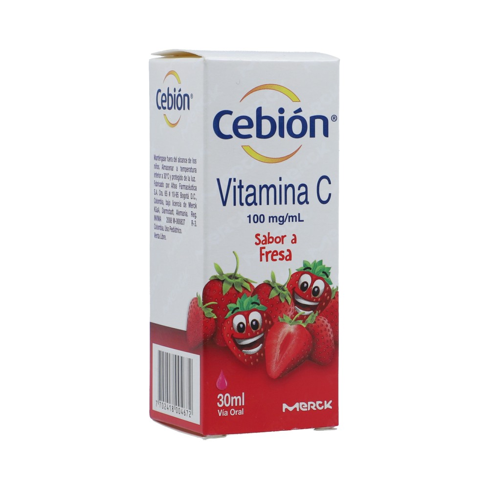 CEBION GOTAS X 30 ML FRESA
