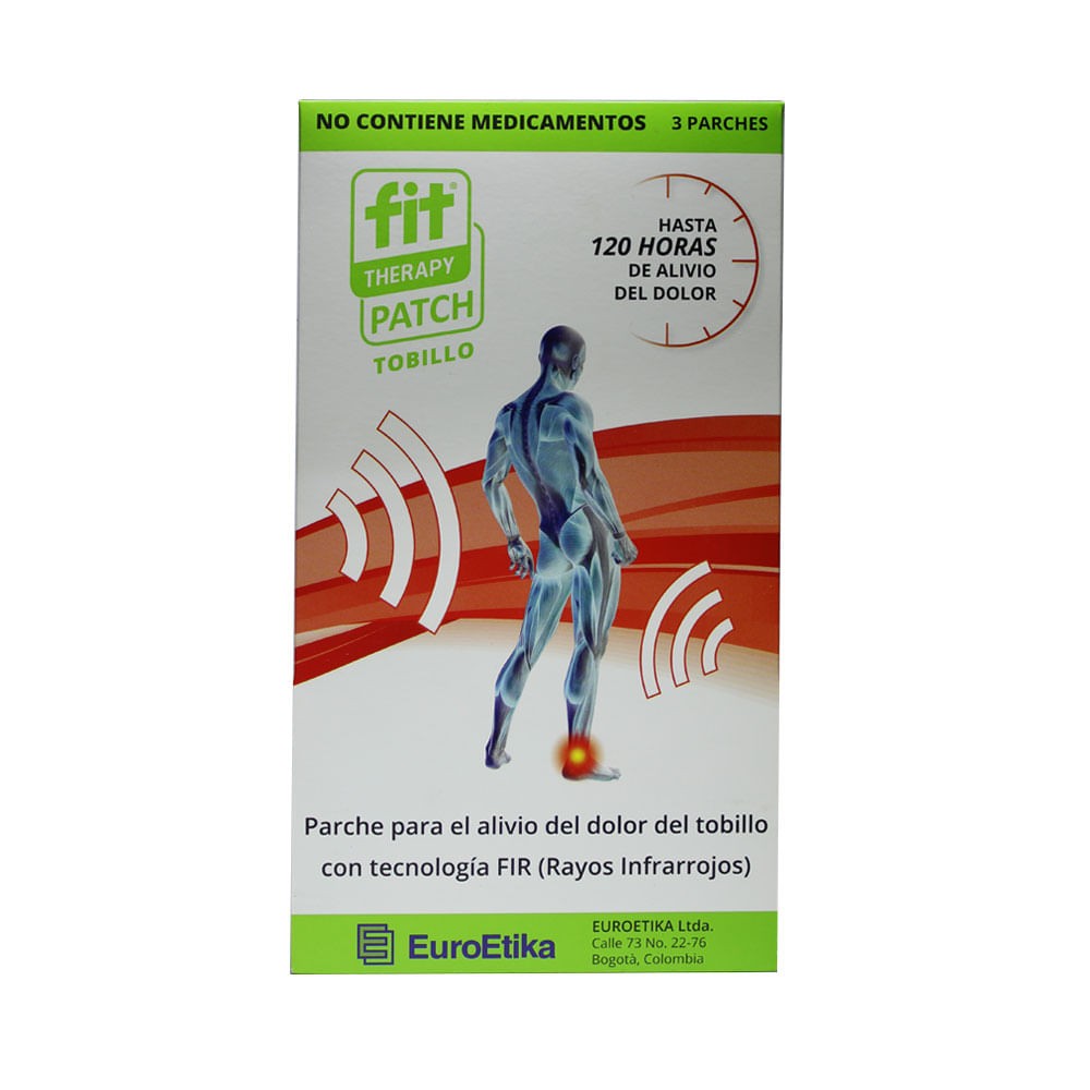 FIT PARCHE TOBILLO X 3 PARCH