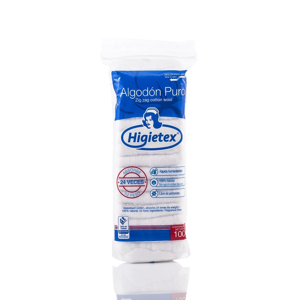 ALGODON HIGIETEX  X 100 GR