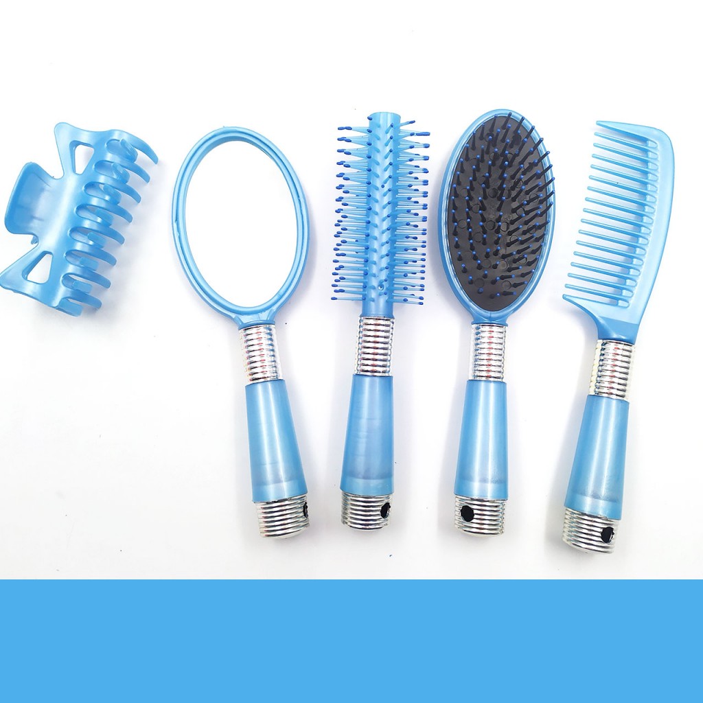 Set Cepillo Peinados Peluquería Didáctico Belleza