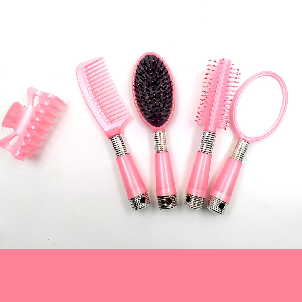 Set Cepillo Peinados Peluquería Didáctico Belleza