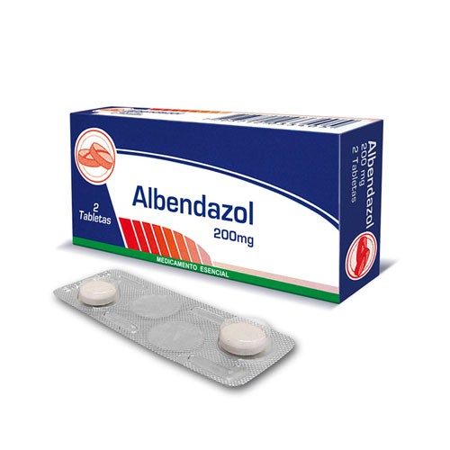 ALBENDAZOL 200 MG X 2 TAB