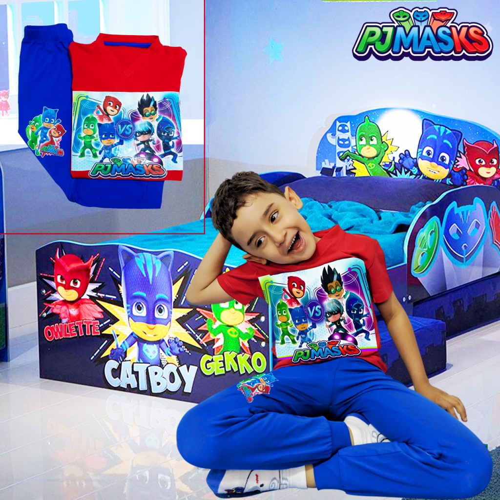 Pj Masks Camiseta Sudadera Conjunto Pijama Multiusos Juguete