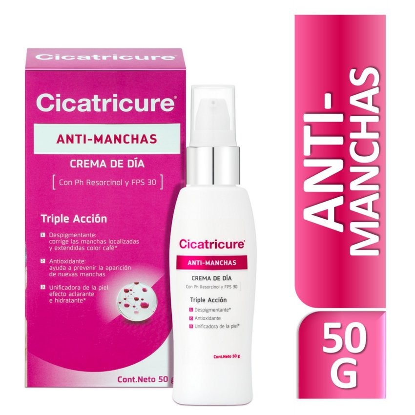 CICATRICURE ANTI MANCHAS X 50 GR (CREMA DIA)