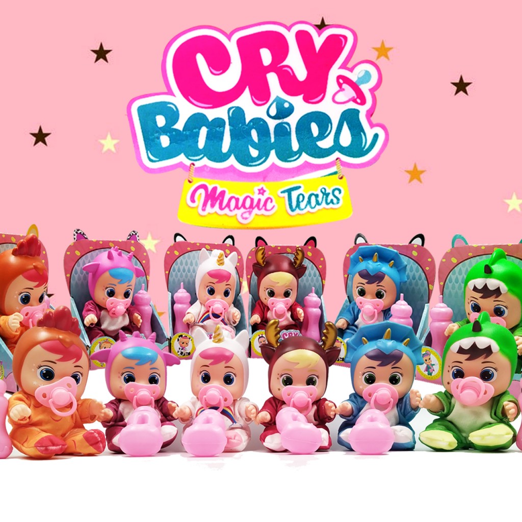 Cry Babies Bebe Muñeca Niñas Juguete Sonidos Jugueteria