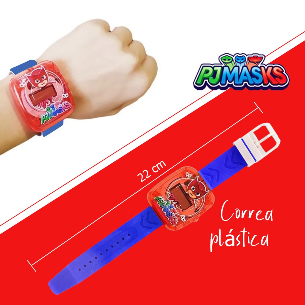 Reloj Digital Pj Mask Hermoso Juego Jugueteria