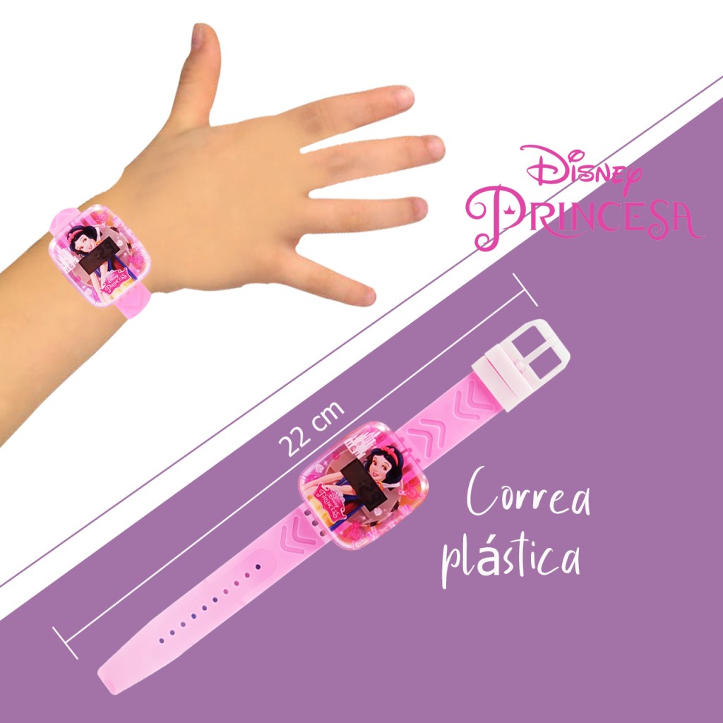 Princesas Reloj Digital Juguete Didáctico Jugueteria Niñas1