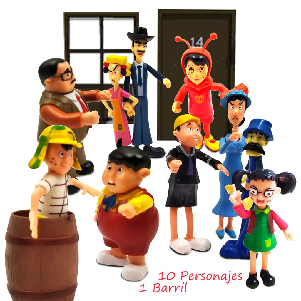 Chavo Del 8 Juguete Figuras Jugueteria Colección Didácticos