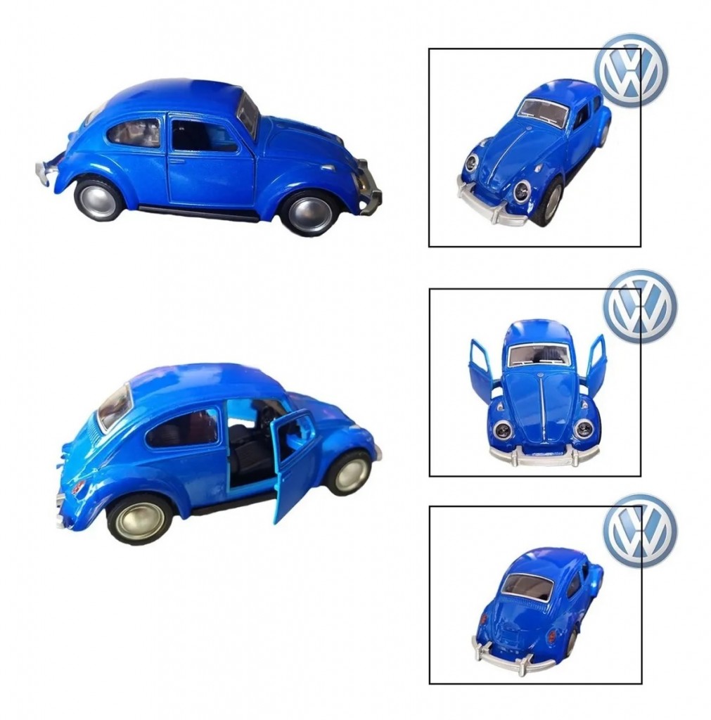 Volkswagen Escarabajo Escala Clásico Juguete Metálico