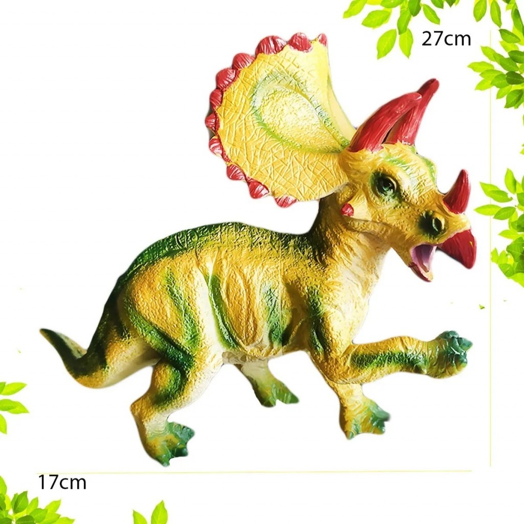 Dinosaurio Juguete Didáctico Triceratops Juguetes
