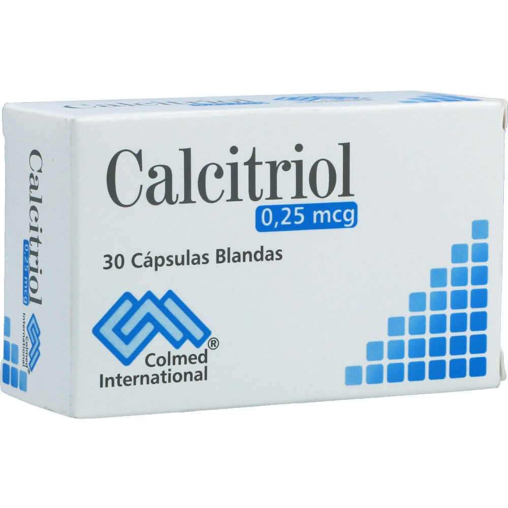 CALCITRIOL 0.25 MG X 30 CAP