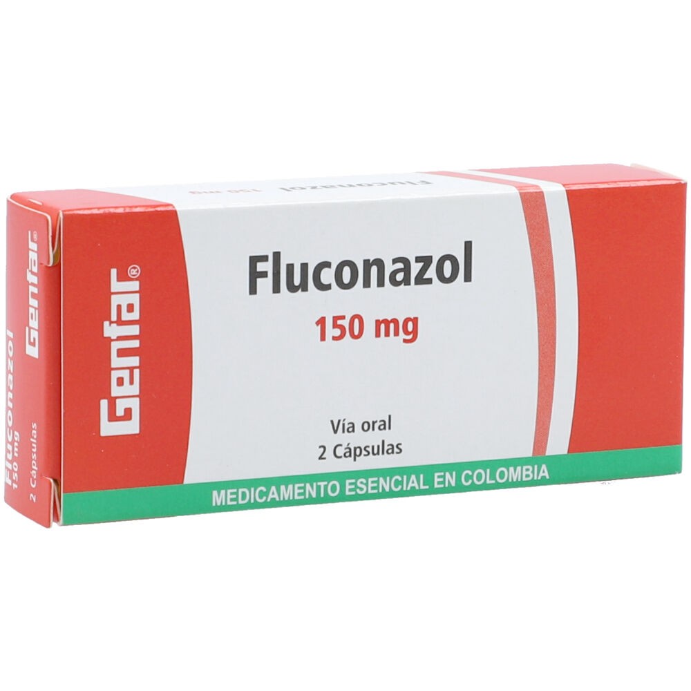FLUCONAZOL 150 MG X 2 CAPSULAS