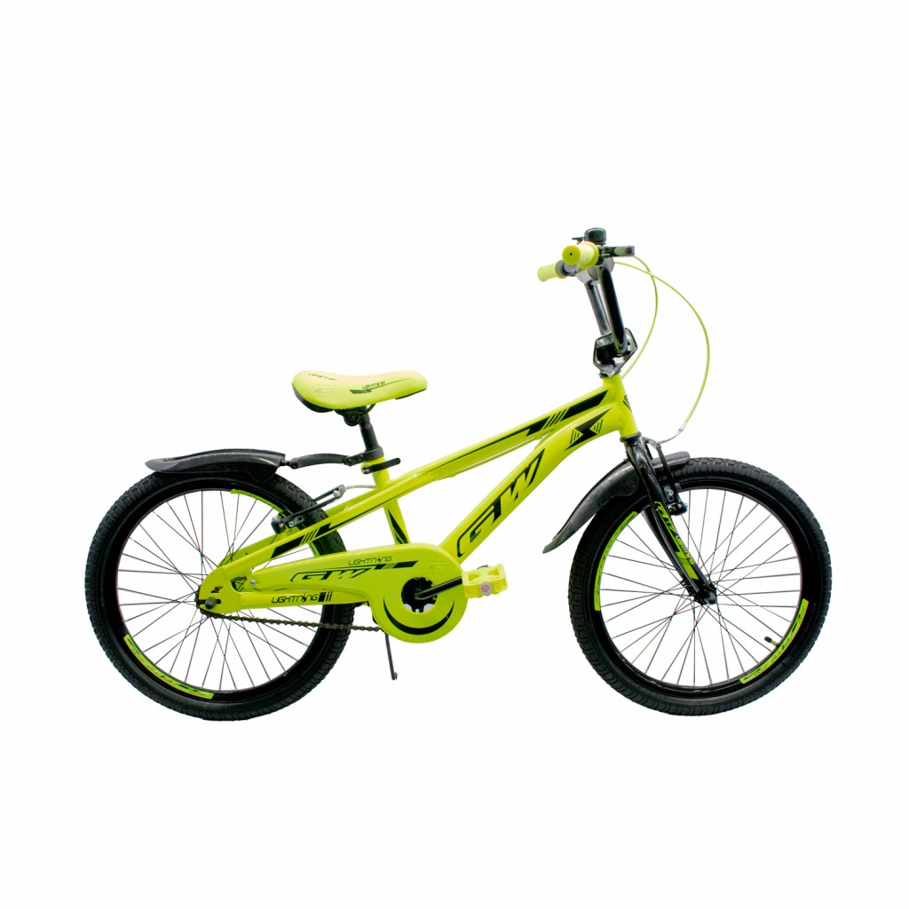 Bicicleta Gw Lighting Rin 20 Acero Amarillo