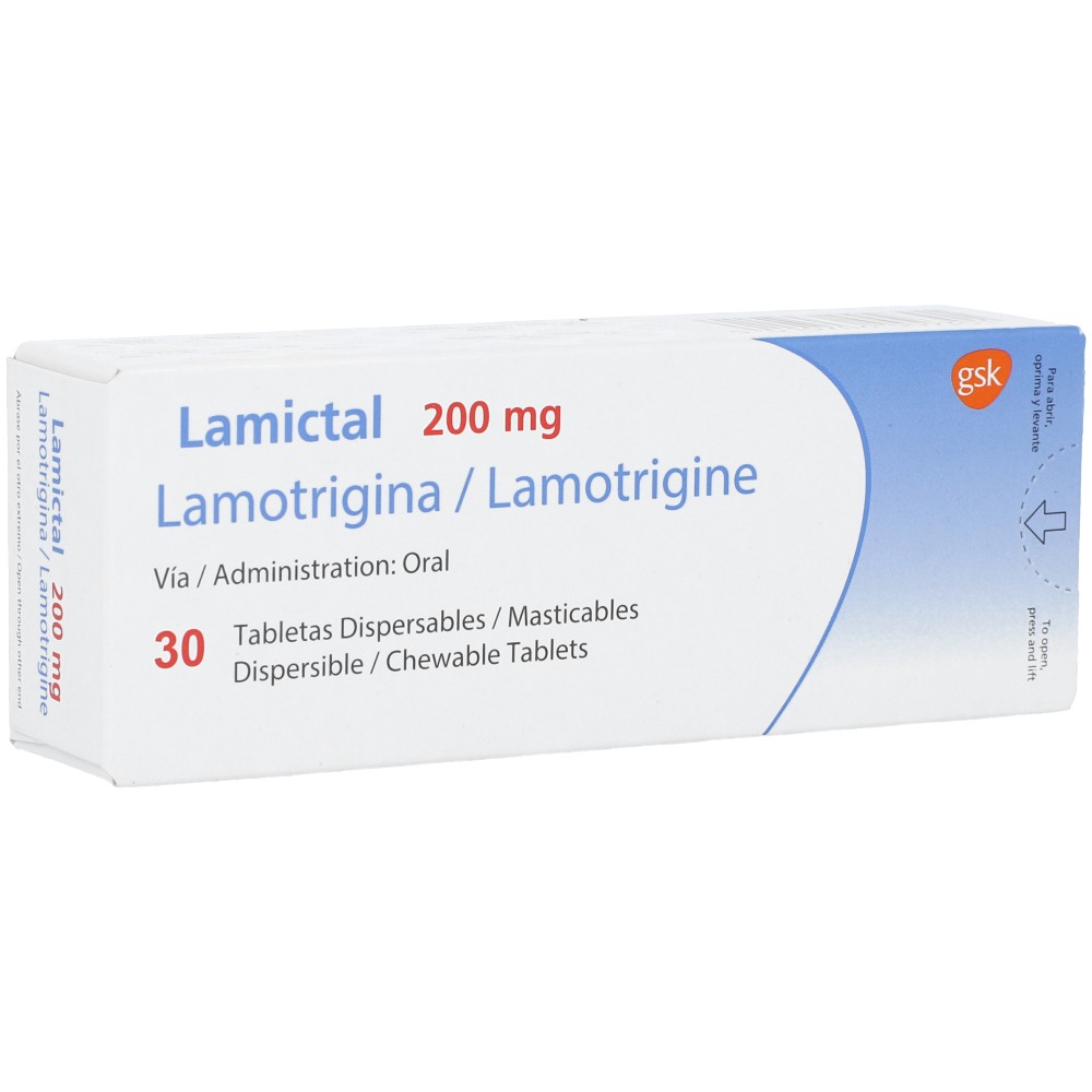 LAMICTAL 200 MG X 30 TAB (REGULADO)