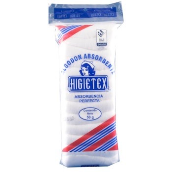 ALGODON HIGIETEX  50 GR