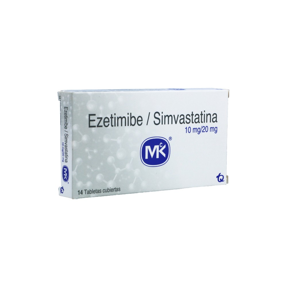 EZETIMIBE/SIMVASTAT10 MG/20 MG X 14 TAB