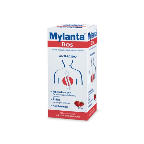 MYLANTA DOS FRESA X 240 ML