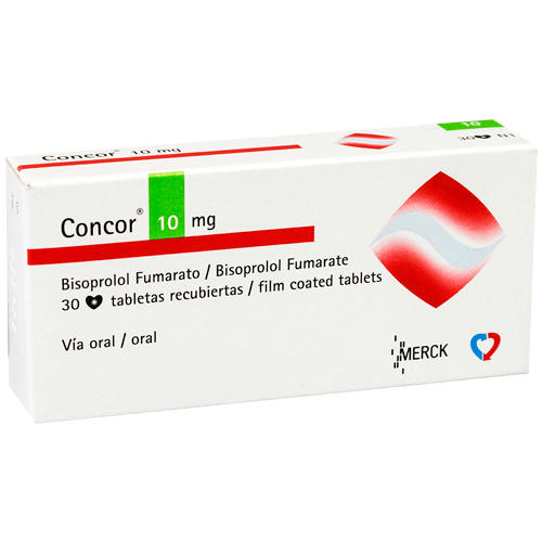 CONCOR 10 MG X 30 TAB (REGULADO)