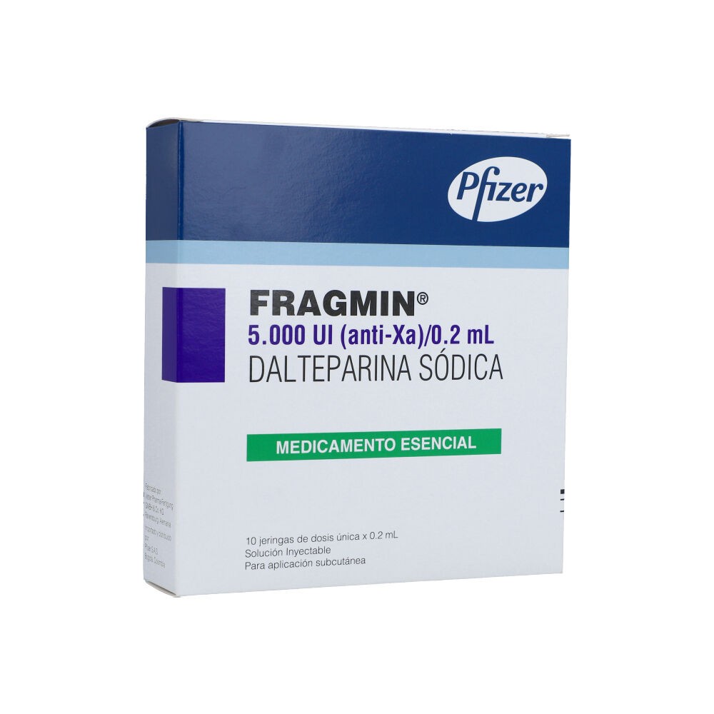 FRAGMIN 5000 UI X 10 AMP