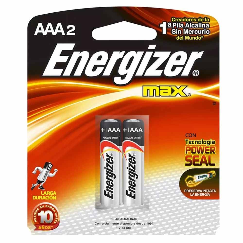 PILAS ENERGIZER AAA X 2 (*)