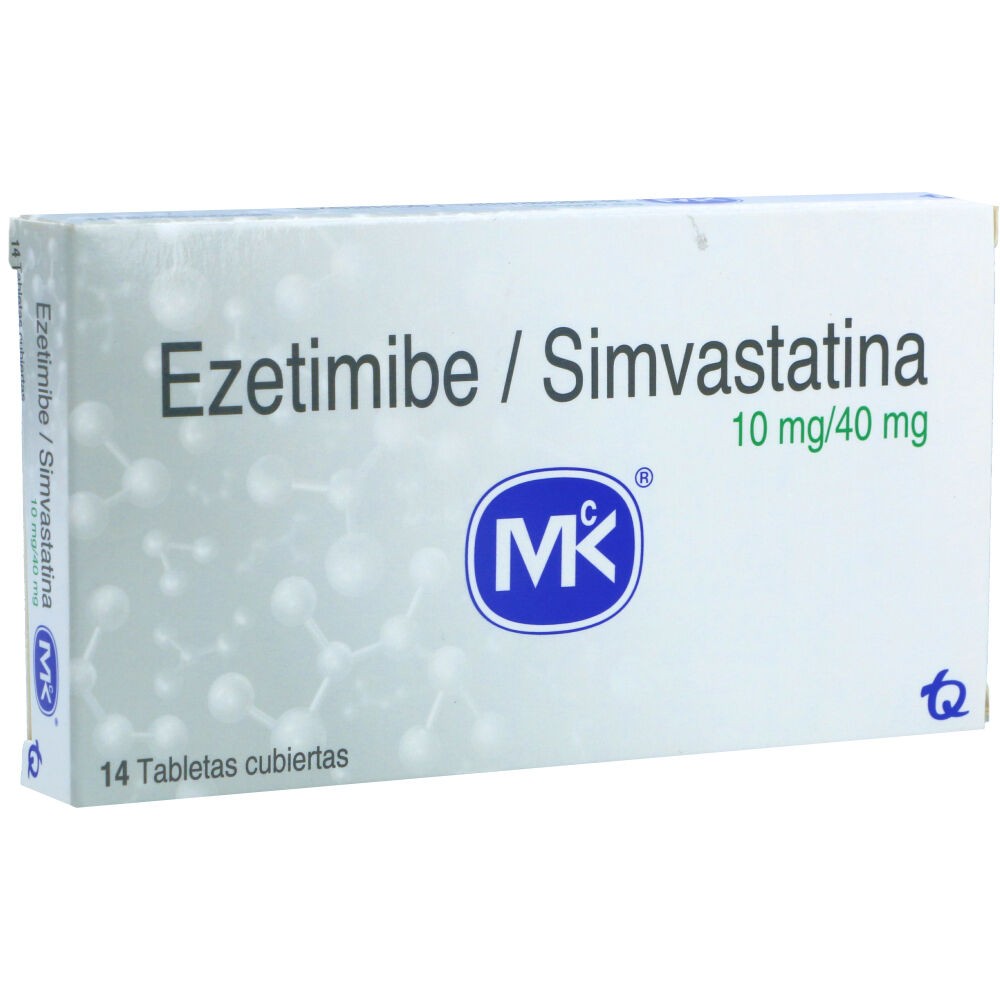 EZETIMIBE/SIMVASTATINA10/40  14TMK (REGULADO)