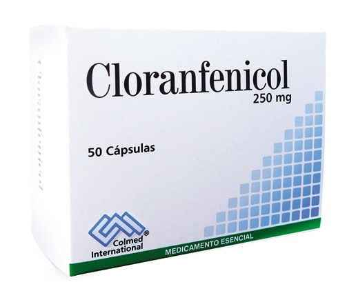CLORANFENICOL 250 MG X 50 CAP SOBRE X  10