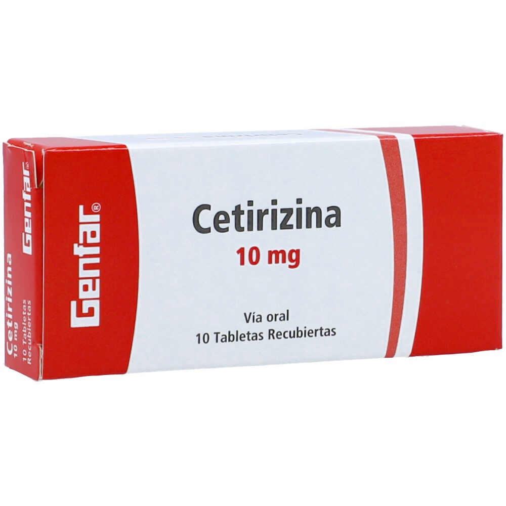 CETIRIZINA 10 MG X 10 TAB