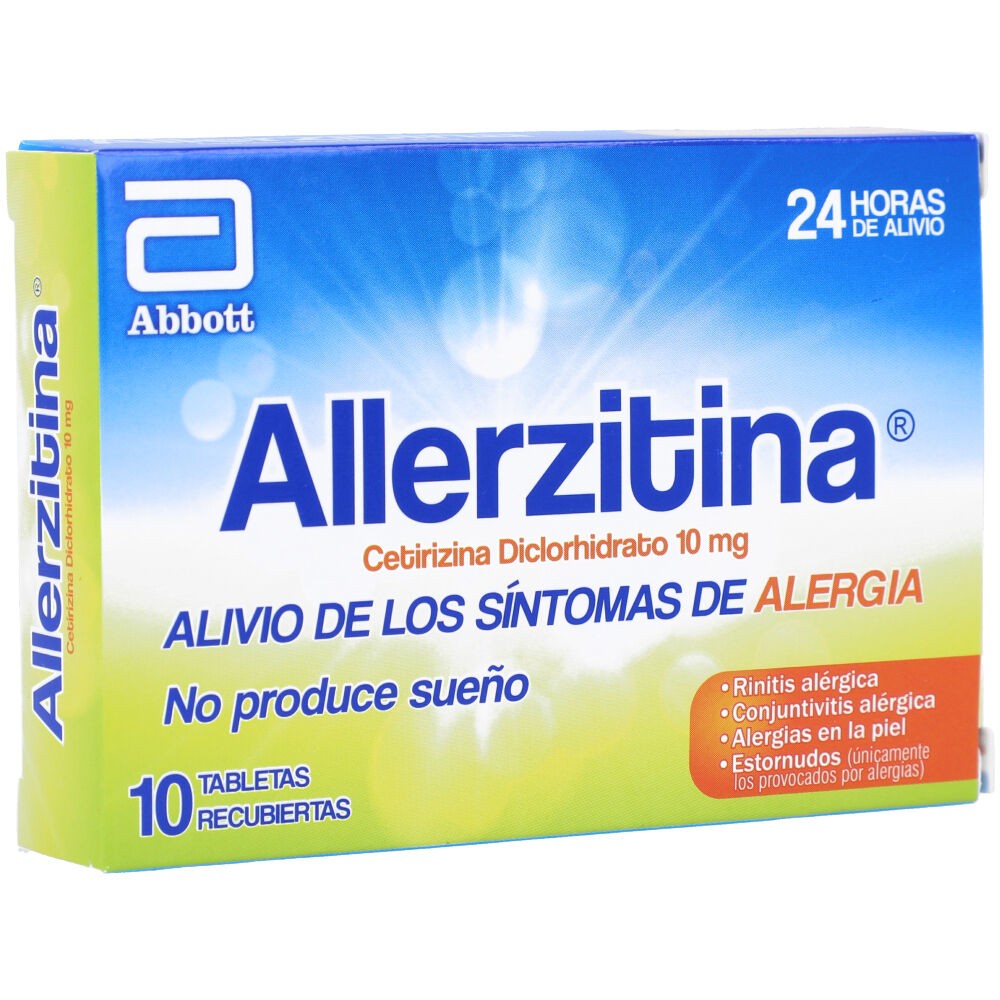 ALLERZITINA 10 MG X 10 TAB
