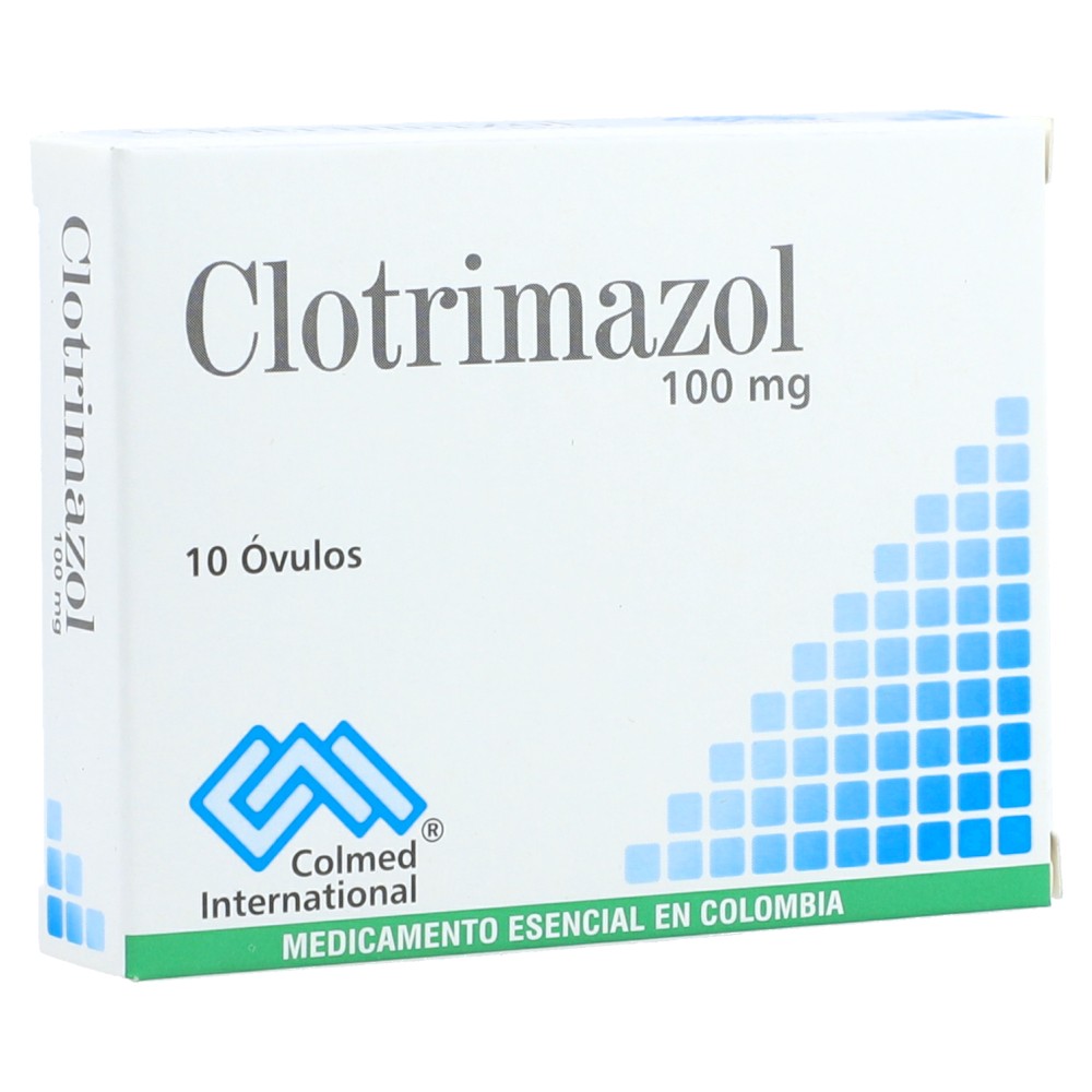 CLOTRIMAZOL 100 MG X 10 OVULOS