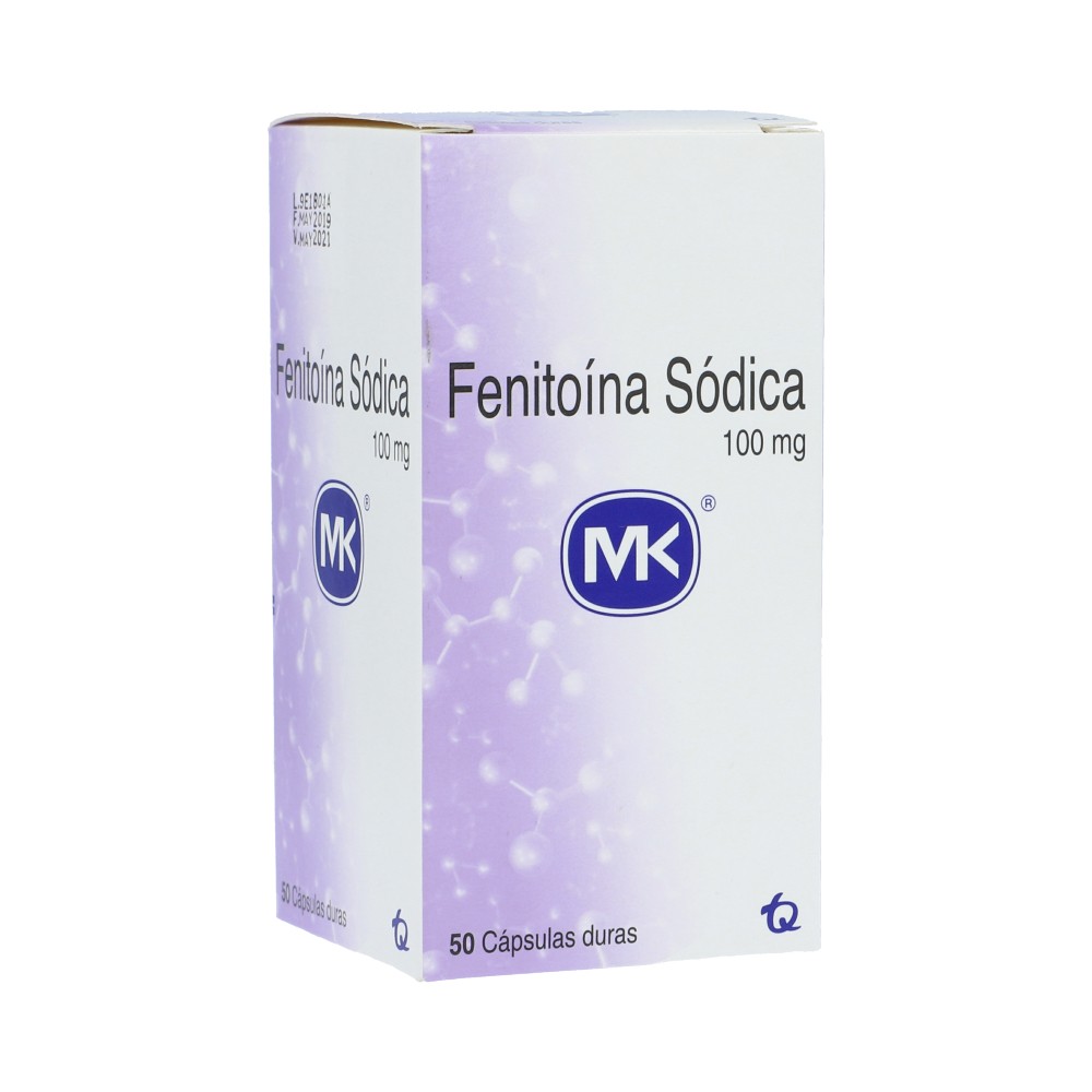 FENITOINA 100 MG X 50 CAP DURAS