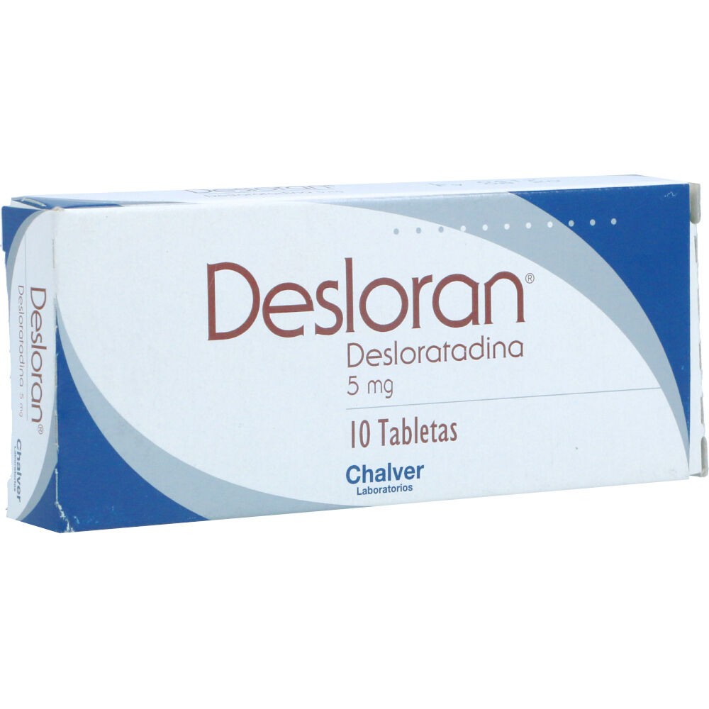 DESLORAN 5 MG X 10 TAB