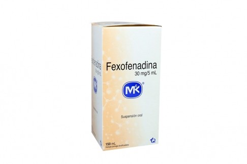 FEXOFENADINA  30 MG /5 ML   X 150 ML