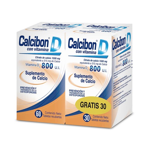 CALCIBON D 800 UI X 60 TAB + 30 TAB