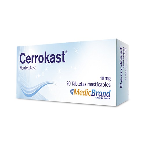 CERROKAST 5MG X 90 TAB MASTICABLE