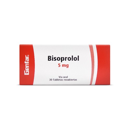 BISOPROLOL 5 MG X 30 TAB (REGULADO)