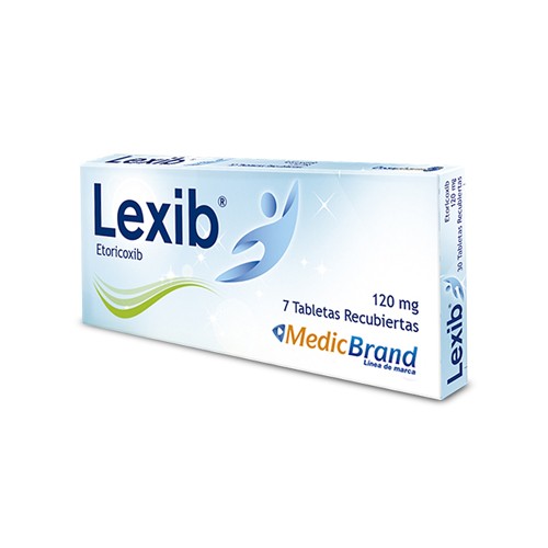 LEXIB 120 MG X 7 TAB