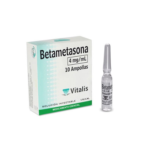 BETAMETASONA 4 MG / ML X 10 AMP
