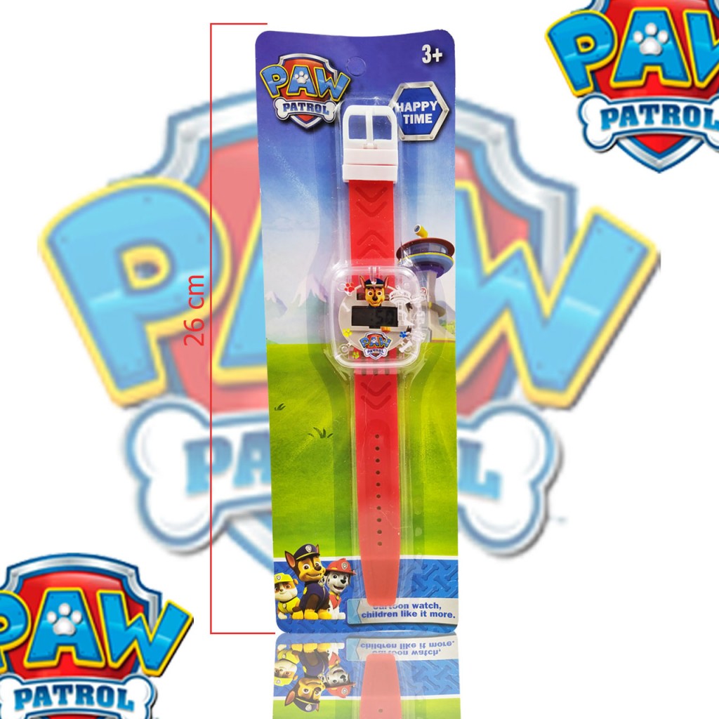 Reloj Digital Patrulla Canina Hermoso Juego Jugueteria