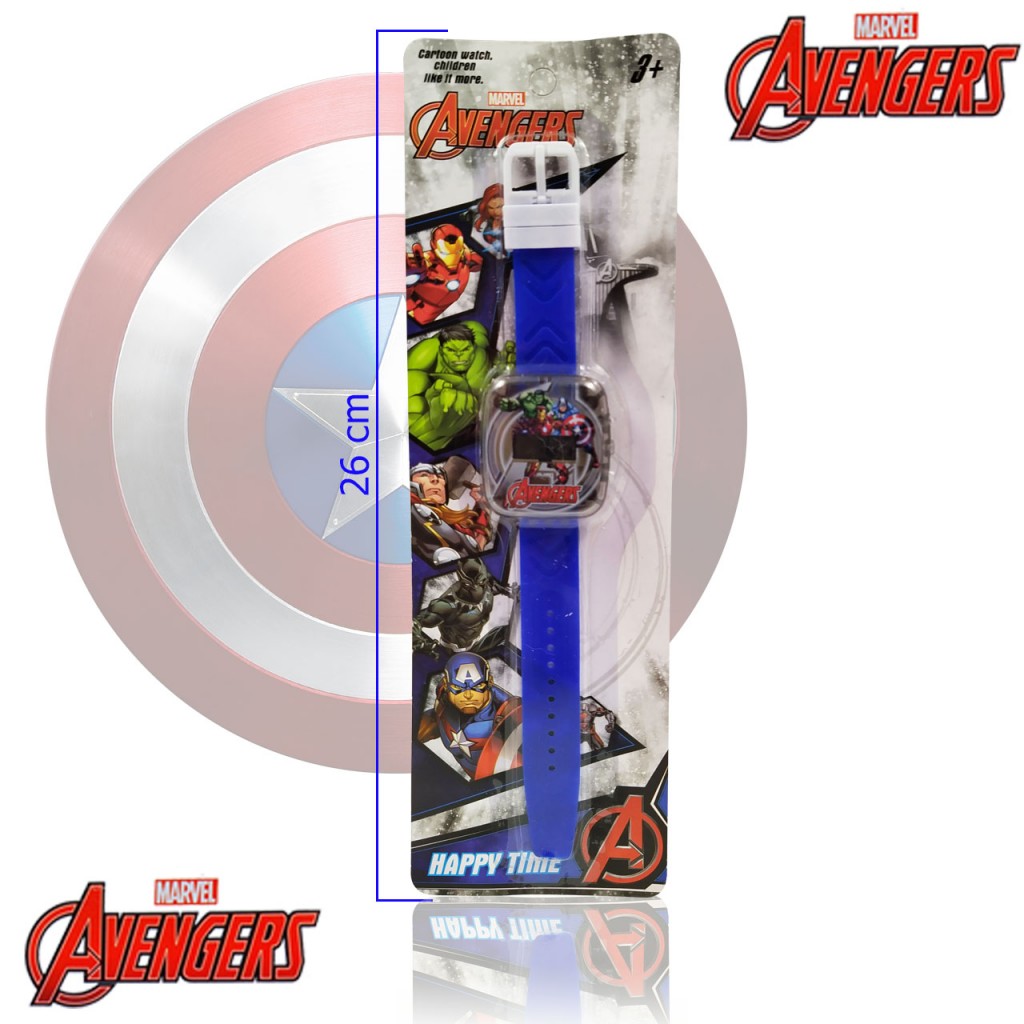 Reloj Digital Vengadores Avengers Hermoso Juego Jugueteria
