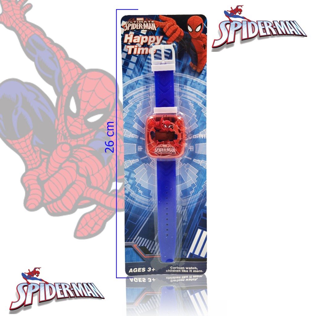 Hombre Araña Reloj Digital Niño Juguete Jugueteria